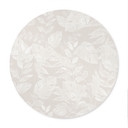 Plakat Tropical Leaves Beige - Bloomery Decor - okrągły