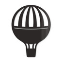 Akrylowy balon dekoracyjny na uwięzi
