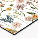 Køkken backsplash Forårseng med sommerfugle - UN Designs