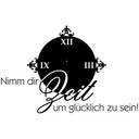 Sticker mural - Horloge Prends le temps