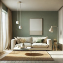 Pintura interior verde semimate I Unique Eucalyptus | Crear armonía en la habitación | LA COCINA DE 
