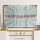 Stænkplade - Essensausgabe