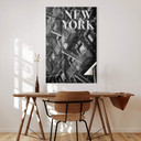 Akrylbillede Martin - Brandtrappe i New York