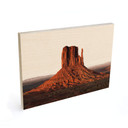 Plakat drewniany formacja skalna w Monument Valley - Hugonnard