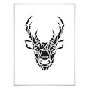 Plakat - Jeleń origami