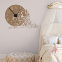 Sticker mural - Horloge Château des rêves