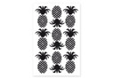 Sticker mural - Set d'ananas