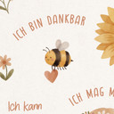 Fototapete Affirmationen Blumen - 144x192 cm