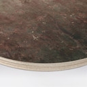 Houten Wanddecoratie in warme herfsttinten - Ms Tiff - Rond