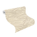 stribet tapet, non-woven tapet Sky Lounge beige metallic