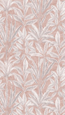 Jungle pink grey - włókninowa fototapeta botaniczna Livingwalls - matowa i gładka