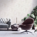 Livingwalls Art Déco Tapete My Home My Spa Vliestapete Feminine Powdery Home weißgrau, gold