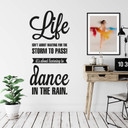Life isn't about....wallsticker