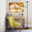 Poster autocollant - W - Candle Snow