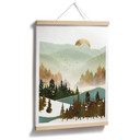 Plakat SpaceFrog Designs - Jesienny poranek