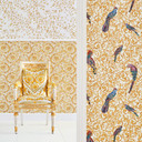 Versace wallpaper Vliestapete Barocco Birds Tapete