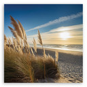 Leinwandbild Strand Meer Natur