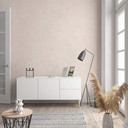 Non-woven tapet med moderne monokromt look og tekstur i beige ensfarvet