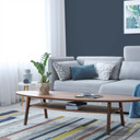 Pintura interior azul semimate I Blooming Blueberry | con efecto calmante | THE COLOR KITCHEN