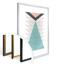 Plakat Nouveauprints - Totem aqua & pink