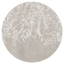 Muursticker Elegante wilgentakken in beige - Ms Tiff - Rond