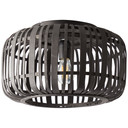 Deckenleuchte Willi, braun, 22,9 x 40 cm, Bambus Innenleuchte