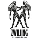 Wandtattoo Sternzeichen - Zwilling