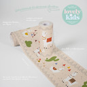 A.S. Création Lovely Kids Frise autocollante enfant - Beige, Vert