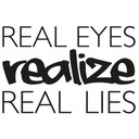 Sticker mural - Real Eyes Realize Real Lies 2