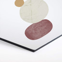 Hexagone - Alu-Dibond Nouveauprints - Pebbles 2 
