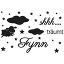 Wandtattoo + Name träumt
