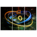 Canvas print 3 dele, knapper til controlleren