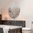 Tableau sur alu-Dibond Annie - Herbes - Rond
