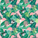 Non-woven tapet - Minnie Tropical - 200 x 280 cm