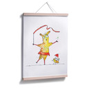 Plakat Hagenmeyer - Tańcząca lama