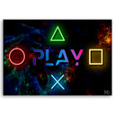 Canvasbillede, Spilkonsol gamer controller