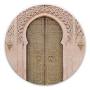 Wandcirkel Sisi & Seb - Moroccan Door