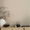 Papel pintado beige - Papel pintado no tejido de textura fina para un interior cálido