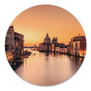 Dibond vægdekoration Solnedgang i Venedig - Zhang – print på aluminium (Alu-Dibond)