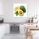 Canvasbillede, avocado