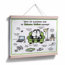 Poster Sheepworld - Zuhause bleiben pupsegal