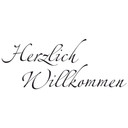 Wallsticker - Herzlich Willkommen 4(2-farver)