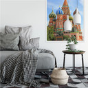Zelfklevende Poster - Kathedraal in Moskou