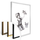 Plakat Banksy - Prawdziwy bohater