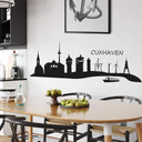 Wandtattoo Cuxhaven Skyline