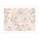 Kwiaty Plakat Dalie Shabby Chic Beżowy - Bloomery Decor