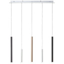 Pendelleuchte Eddy, braun, 120 x 89 cm, Metall Pendelleuchte