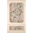 vintage tapet med blomsterdesign - ikke-vævet tapet 3D-paneler - elegant stue tapet