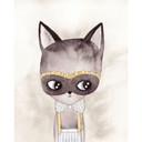Fototapet Carnival Kitty