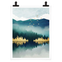 Plakat SpaceFrog Designs - Poranny spokój